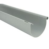 Marley polukružni krovni oluk (nazivni promjer: 125 mm, duljina: 100 cm, plastika, sive boje) Cijene