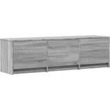 TV ormarić s LED rasvjetom Sivi Sonoma 140 x 34 x 40 cm | Eponuda.com
