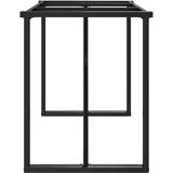 vidaXL Noge za blagovaonski stol O-oblika 140x60x73cm lijevano željezo | shoptok.hr
