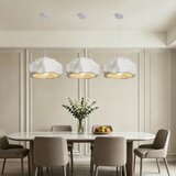 Brilagi Luster na sajli WABI SABI 1xE27/60W/230V, prečnik 42 cm, bela Slike