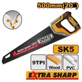 Ingco hhas68500 ručna testera 500mm drvo+pvc super ( HHAS68500 ) u