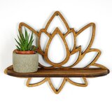 Kalune Design Polica v naravni barvi 33 cm Lotus – | Shoptok.si