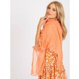 Fashion Hunters Orange viscose women's scarf Cene