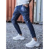 DStreet Spodnie męskie niebieskie | shoptok.hr