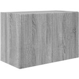 4 Set omare za televizijo na steni 4 pcs Siva Sonoma, (5000132179) | Shoptok.si