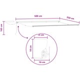  Električna retraktabilna tenda 5 × 3,5 m | shoptok.hr