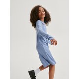 Reserved - Rebrasta haljina - svjetloplavo | shoptok.hr