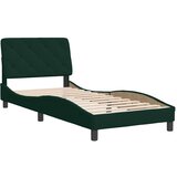  Okvir za krevet bez madraca tamnozeleni 90x190 cm baršunasti | shoptok.hr