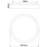 Globo 41586-24 - led prigušiva plafonska lampa sonny LED/24W/230V + daljinski upravljač | Eponuda.com