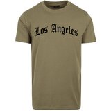 MT Men Los Angeles Texting Tee Olive Cene