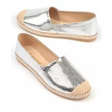 Capone Outfitters Capone Silver Women's Espadrille