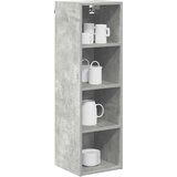 vidaXL Viseča omarica s polico Riga Betonsko siva 30 x 29,5 x 100 cm | Shoptok.si