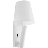  LED zidna lampa sa USB portom LED/2W/230V 3000K bela | Eponuda.com