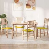  Jastučići za sjedenje 4 pcs Žuta 40 x 40 x 3 cm Baršun | shoptok.hr