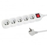 Esperanza ELK214W power extension 1.5 m 5 AC outlet(s) Indoor White | shoptok.hr