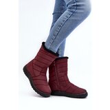 EVENTO Women's High Padded Snow Boots Burgundy Luxina | Shoptok.si