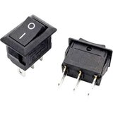Proelectronic TR Mladenoviæ Mališa PR Prekidač crni kockasti 8x13mm 2pola/3pina Cene