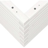  Vrtna sadilica bijela 90x40x45,5 cm od masivne borovine | shoptok.hr