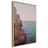 Slika - Turquoise Coast (1 Part) Vertical 80x120 U prirodnom drvenom okviru | shoptok.hr