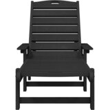  Ležaljka 2 pcs Crna 195,5 x 53 x 98,5 cm Polietilen | shoptok.hr