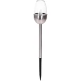 LED solarna lampa LED/0,006W/1,2V 38,2cm hrom 2700K IP44