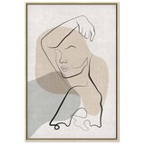  Slika - Romantic Morning (1 Part) Vertical 80x120 U prirodnom drvenom okviru | shoptok.hr