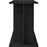  Stalak za akvarij crni hrast 120x40x60 cm konstruirano drvo | shoptok.hr
