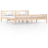  Okvir kreveta bez madraca 200 x 200 cm od masivnog drva | Eponuda.com
