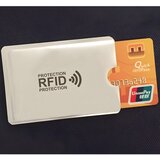 IZMAEL Zaščitna torbica za RFID kartico - Srebrna | Shoptok.si