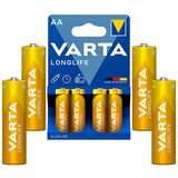 Varta Longlife 4106 AA/LR6 alkalne baterije 1,5 V, 4 kom. Slike