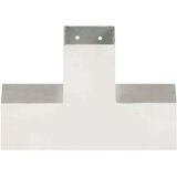 vidaXL Spojnik za steber X oblike pocinkana kovina 81x81 mm | Shoptok.si