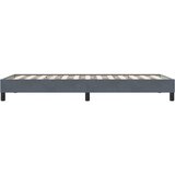  Okvir kreveta bez madraca tamno sivi 90x220 cm baršun | Eponuda.ba