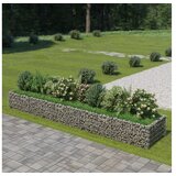  Gabionska sadilica od pocinčanog čelika 450 x 90 x 50 cm | shoptok.hr