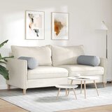  Valjkasti jastučići 2 pcs Svijetlo siva Ø 25 x 70 cm tkanina | Eponuda.ba