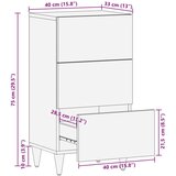  Ormari za skladištenje s ladicama Šareni 40 x 33 5 x 75 cm | shoptok.hr