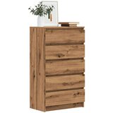 vidaXL Predalnik artisan hrast 60x36x103 cm inženirski les | Shoptok.si
