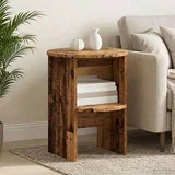 Pomoćni ormarić 2 pcs Staro drvo Ø40 x 50 cm