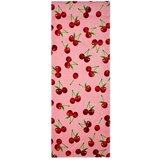 Catherine Lansfield Rožnata bombažna brisača za na plažo 78x200 cm Cherries – Cene