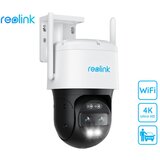 Reolink TrackMix W760 IP kamera, WiFi, dva objektiva, 4K Ultra HD, vrtenje in nagibanje, IR nočno snemanje, LED reflektorji, aplikacija, vodoodporna, dvosmerna komunikacija, bela, (21158672) | Shoptok.si