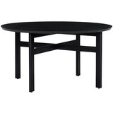 Hübsch Crni okrugao stolić za kavu ø 80 cm Fjord – | shoptok.hr