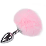 Analna kupa Metal Anal Fluffy Plug S