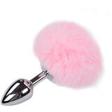 Alive Metal Anal Fluffly Plug S Pink | shoptok.hr