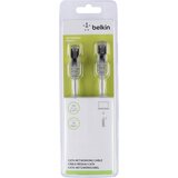 Belkin A3L981BT02M-H-S RJ45 omrežni kabel\, Patch kabel CAT 6 S/FTP 2.00 m siva z zaščitnim zapornim zatičem 1 kos, (20418218) | Shoptok.si