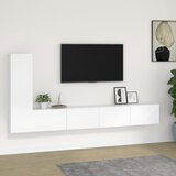 vidaXL 3-dijelni set TV ormarića bijeli od konstruiranog drva | shoptok.hr