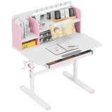  Ergonomski dječji radni stol Study 5.0, ružičasti, 90 cm Cijene