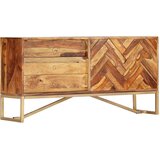 vidaXL Komoda od masivnog drva šišama 118 x 30 x 60 cm | shoptok.hr