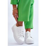 Kesi Comfortable women's sports shoes on the White Devan platform | Shoptok.si