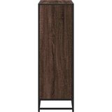 Ormarić za knjige smeđi hrast 80,5x35x107,5cm konstruirano drvo | Eponuda.com