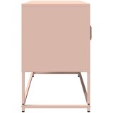 vidaXL TV omarica roza 100,5x39x60,5 cm Hladno valjano jeklo | Shoptok.si