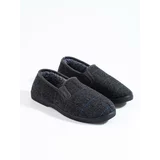 SHELOVET Comfortable black men's slippers